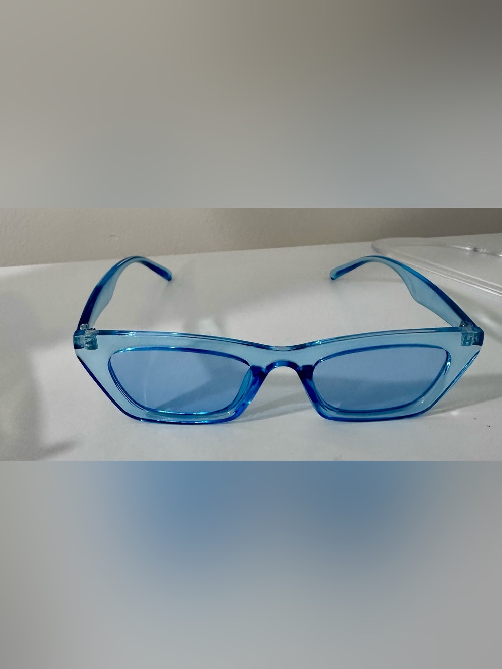 Blue fun sunglasses